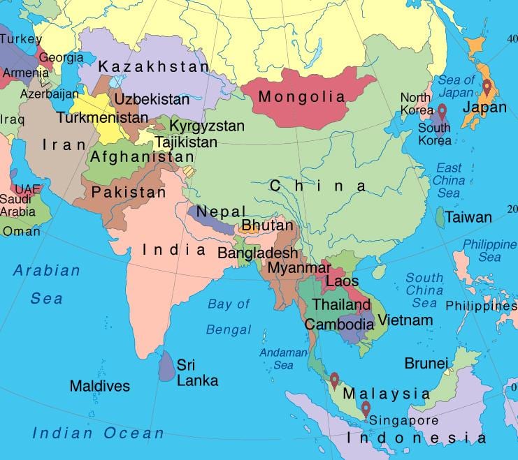 Singapur Asya göster