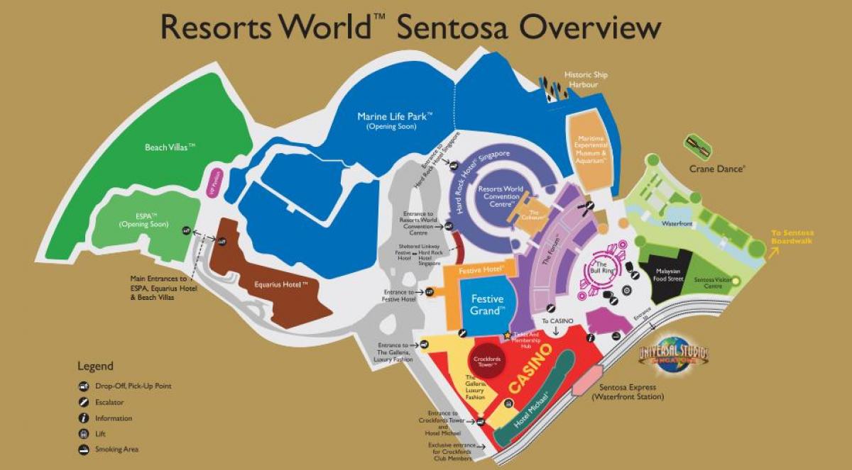 Resorts World Sentosa göster