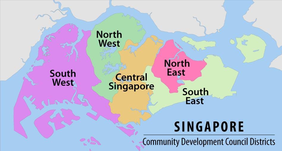 Singapur Harita Bölgesi