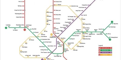 Singapore mrt station göster