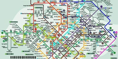 Mrt yol haritası Singapore