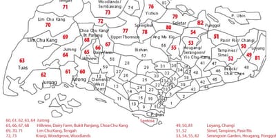 Singapur posta kodu göster