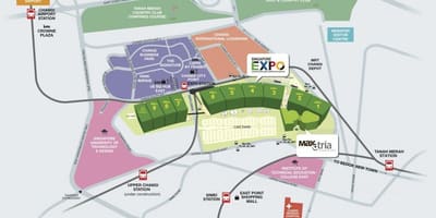 Singapur harita expo