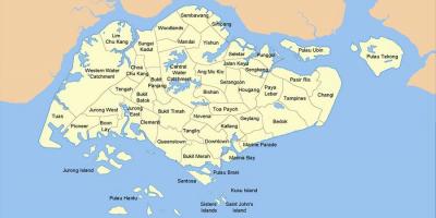 Singapur haritası KKP